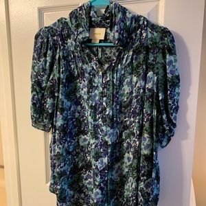 Flowing Button Down Top